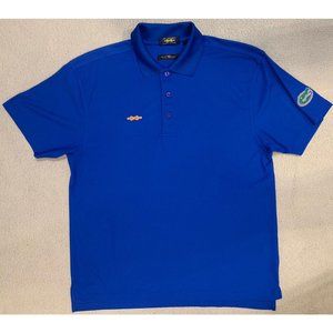 Florida Gators NCAA Men’s Med Blue J R Criders Football Team Logo Polo Shirt